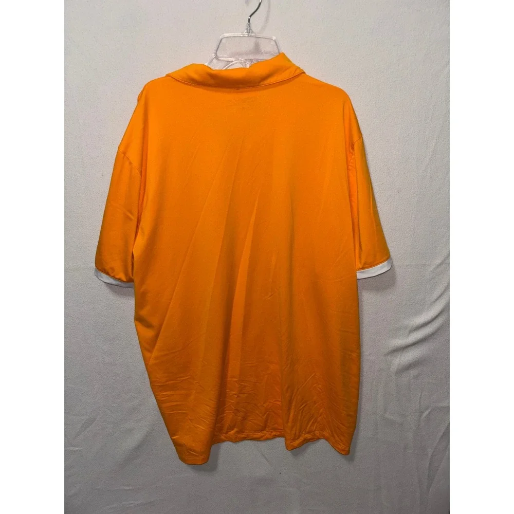 Lot of 3 Nike Golf Dri-FIT Polo Shirts Mens XL Orange‎ Red Gray Short Sleeve